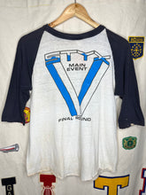 Load image into Gallery viewer, Vintage Styx Main Event Final Round Raglan 1979 Tour T-Shirt: Medium
