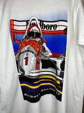 Load image into Gallery viewer, Vintage Marlboro INDY 500 Formula 1 Racing White T-Shirt: XL

