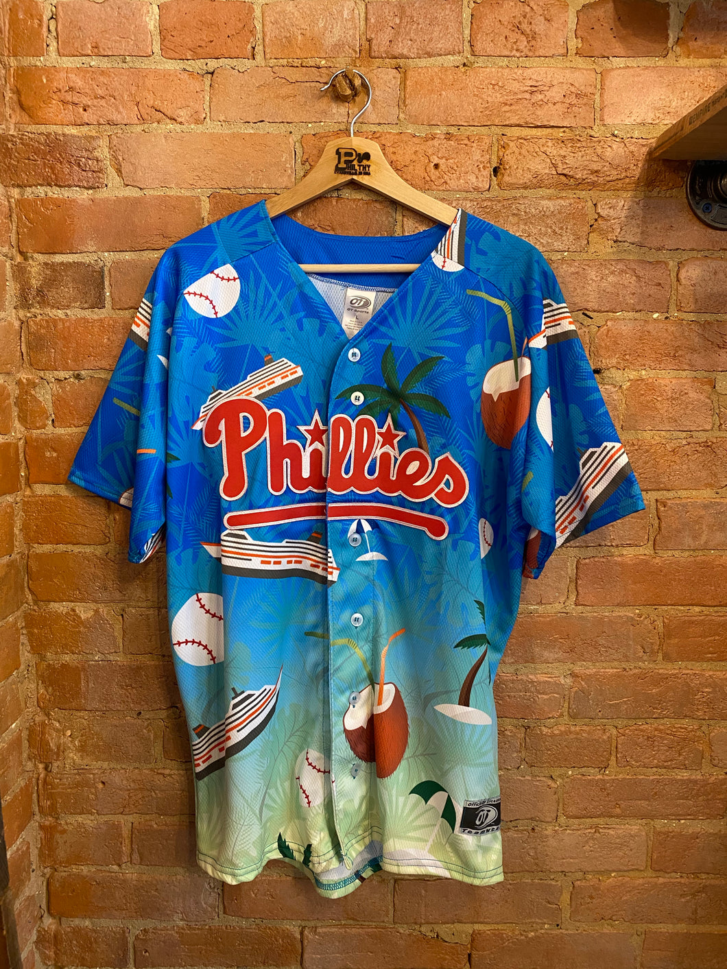 Philadelphia Phillies Fan Cruise Special Edition Jersey: L