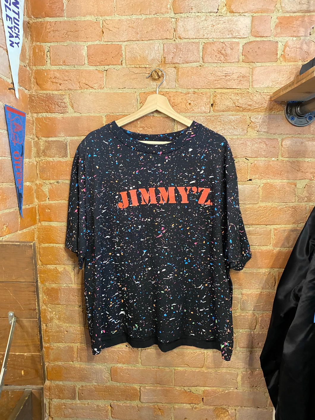 JIMMY’Z Surf Splatter Print 90s T-shirt