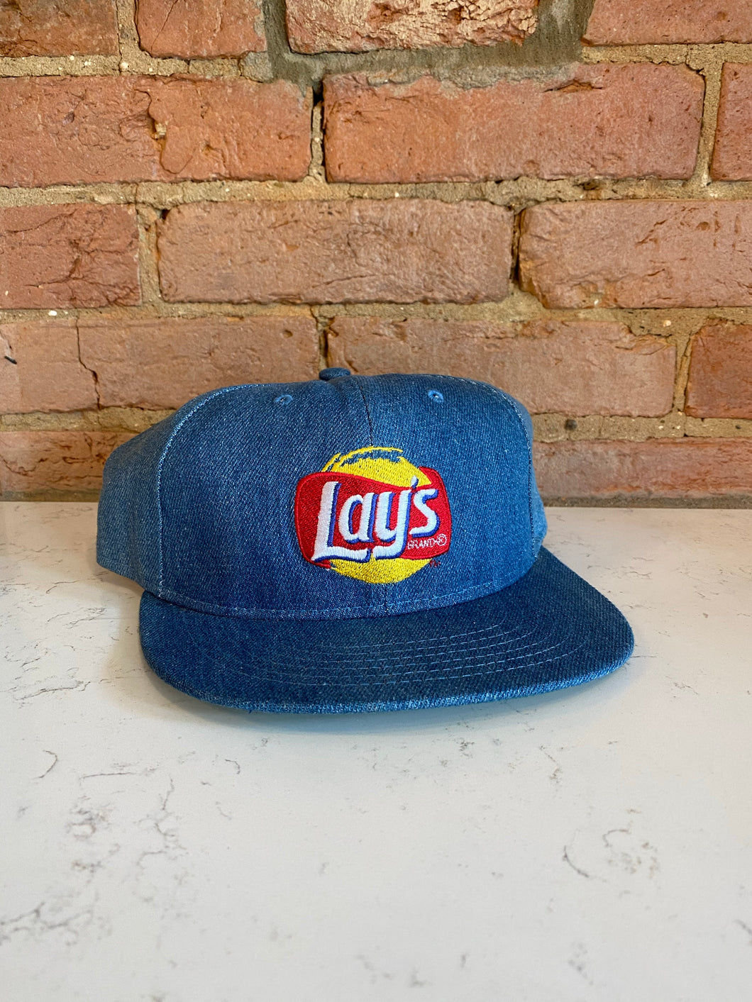 Denim Lays Snapback Hat