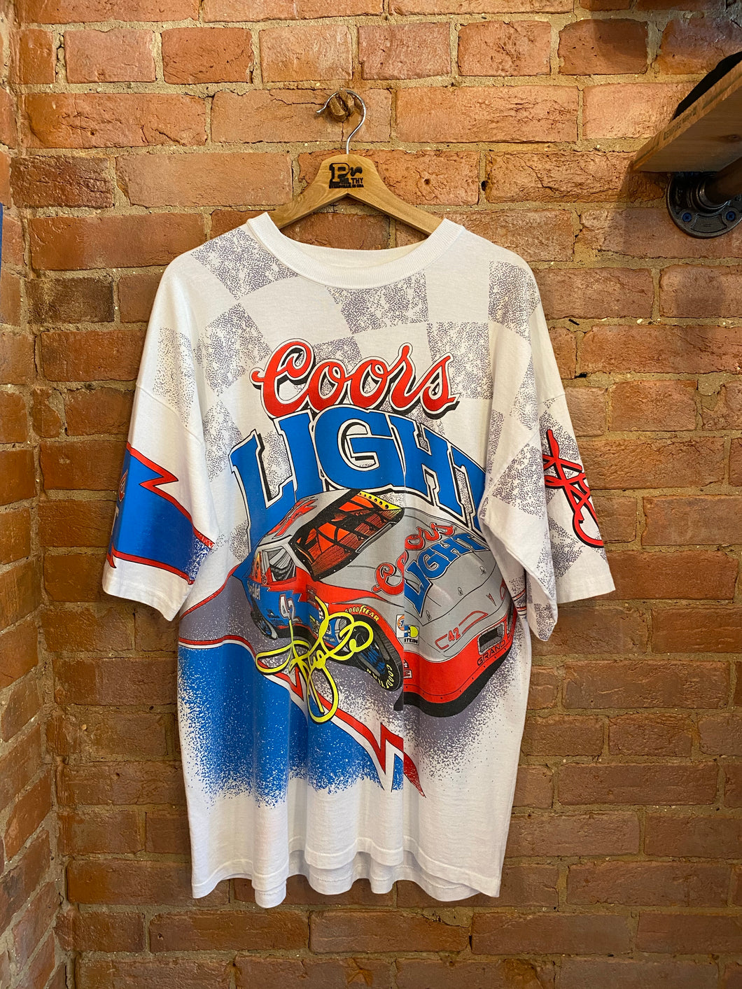 1995 Coors Light Kyle Petty T-Shirt: L