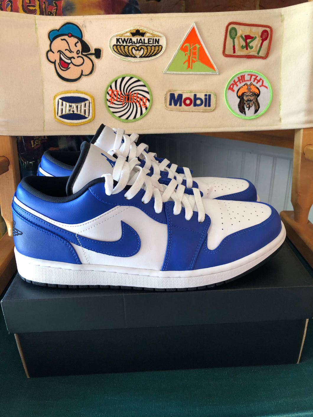 Air Jordan 1 Low Hyper Royal: 10.5