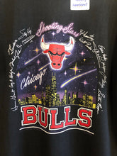 Load image into Gallery viewer, Vintage Chicago Bulls Shooting Stars Black T-Shirt: Large
