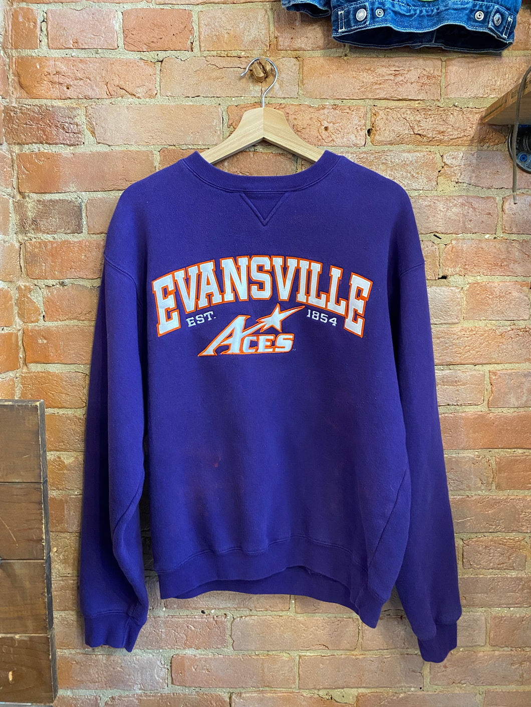 Vintage University of Evansville Crewneck: S