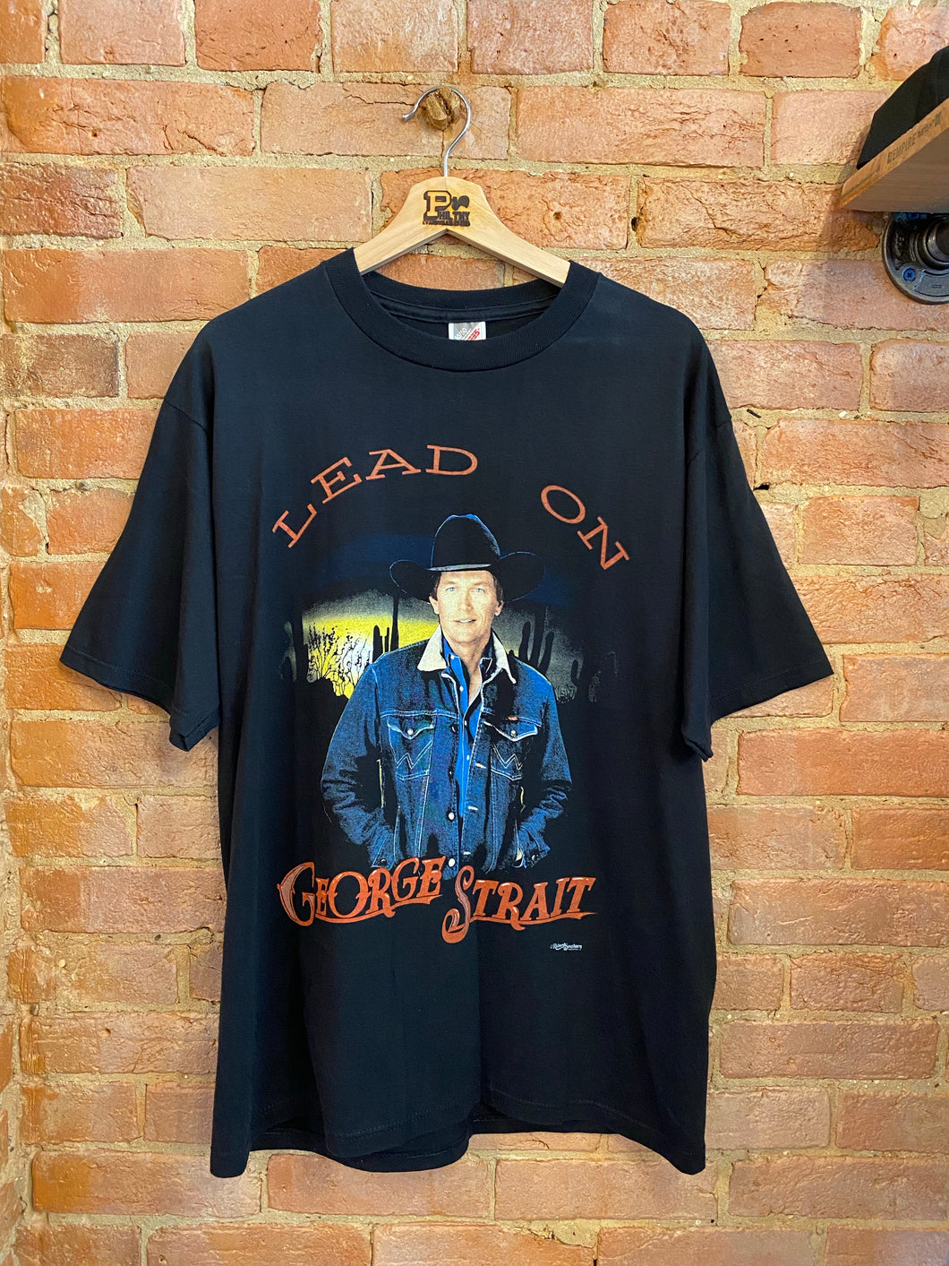 George Strait Lead On Tour T-Shirt: L