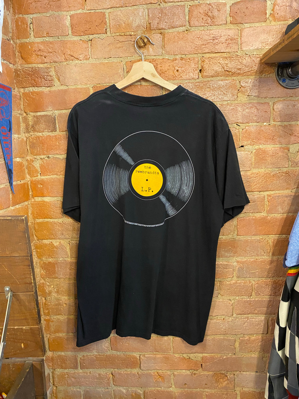 Vintage The Rembrandt’s L.P. Band Tour 1995 BlackT-Shirt / XL