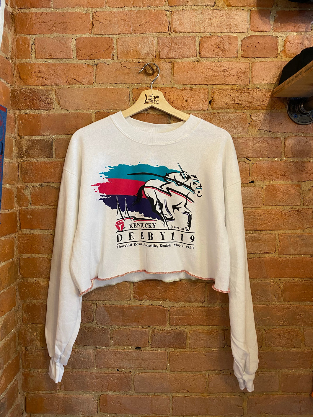 1993 Kentucky Derby Cropped Crewneck: L