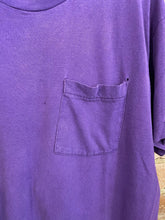 Load image into Gallery viewer, Vintage Blank Purple Pocket Tee: L/XL
