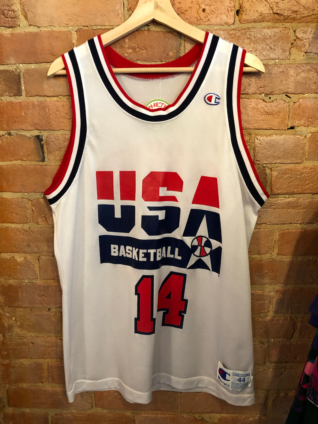 USA Basketball Dream Team Charles Barkley Champion Jersey: Large