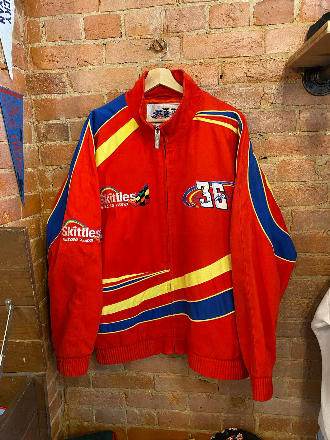 Ernie Irvan Skittles NASCAR Racing Jacket – Philthy Vintage Clothing