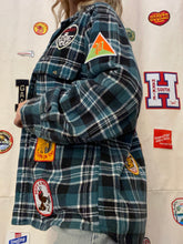 Load image into Gallery viewer, Teal Philthy Flannel
