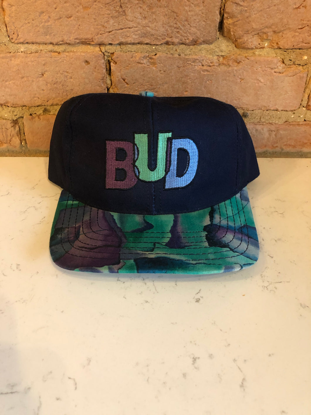 Vintage Bud Beer Snapback Hat