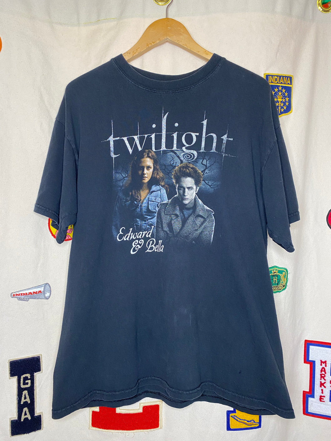 Vintage Twilight Edward & Bella T-Shirt: XL