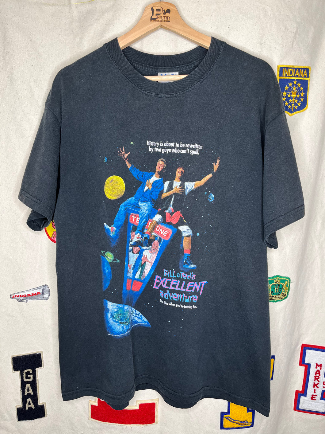 Vintage Bill and Ted’s Excellent Adventure Movie T-Shirt: Large