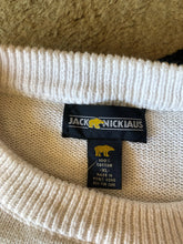 Load image into Gallery viewer, White Jack Nicklaus Knit Golf Sweater: XL
