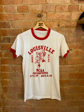 Load image into Gallery viewer, 1980 University of Louisville NCAA Champions Ringer T-Shirt: S
