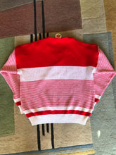 Load image into Gallery viewer, Indiana University Hoosiers Striped Knit Sweater: XL
