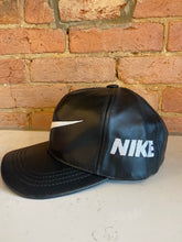 Load image into Gallery viewer, Vintage Leather Nike Strapback Hat
