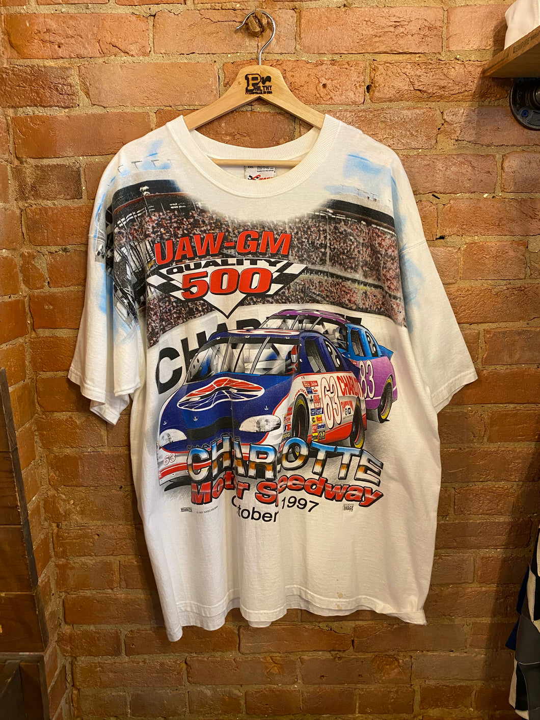 Nascar Charlotte Motor Speedway 1997 Tshirt: 2XL