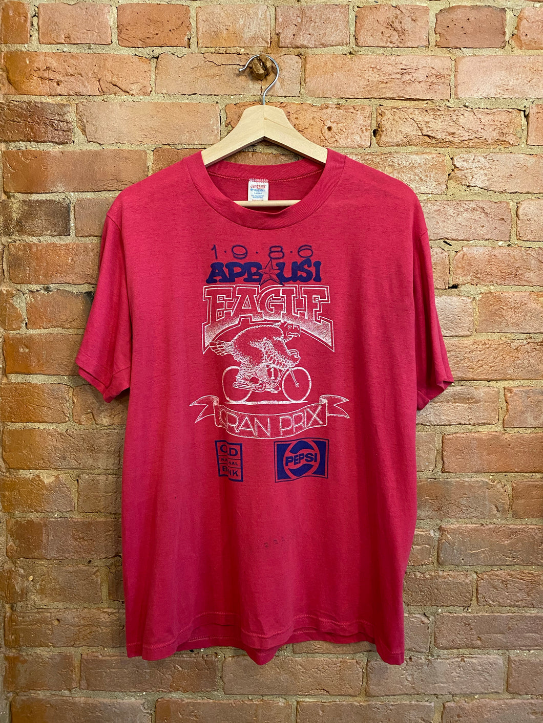 1986 APB University of Southern Indiana Gran Prix T-Shirt: L