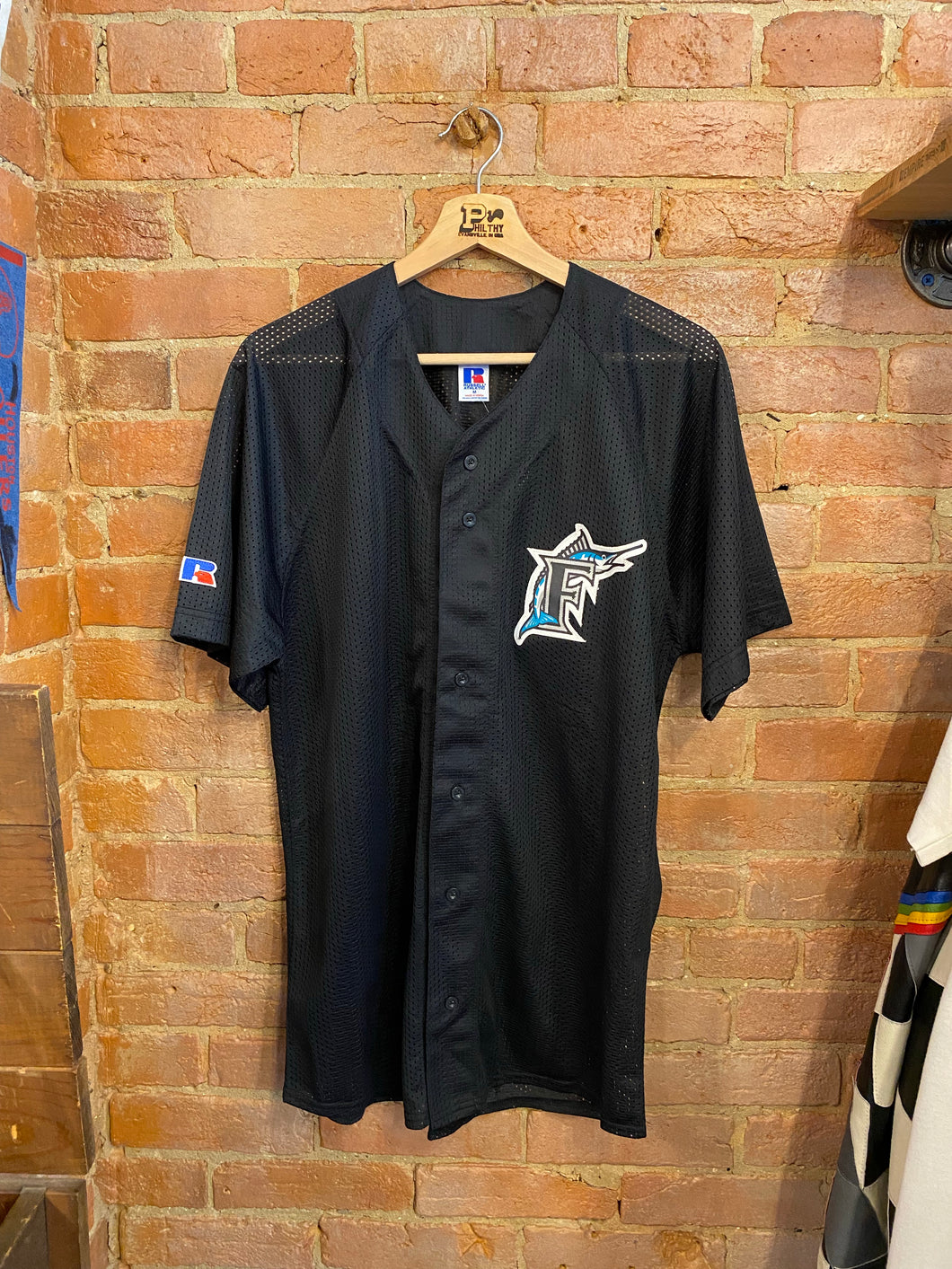 Florida Marlins Baseball Jersey: Medium