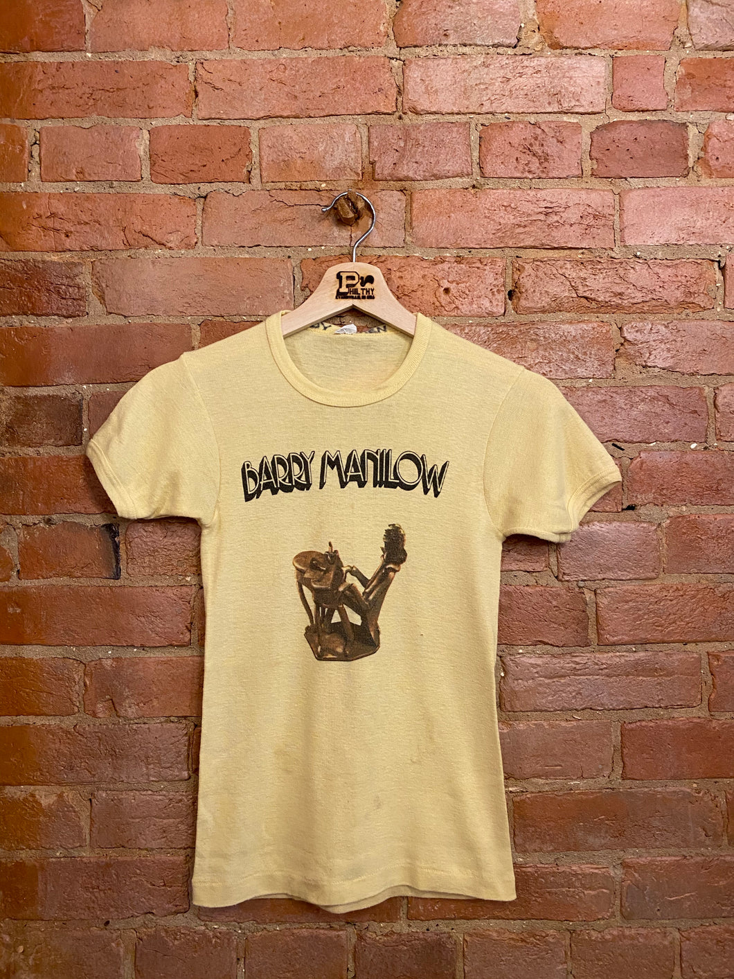 1978 Barry Manilow Concert T-Shirt: XS/S
