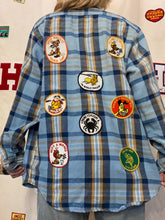 Load image into Gallery viewer, Blue Philthy Flannel

