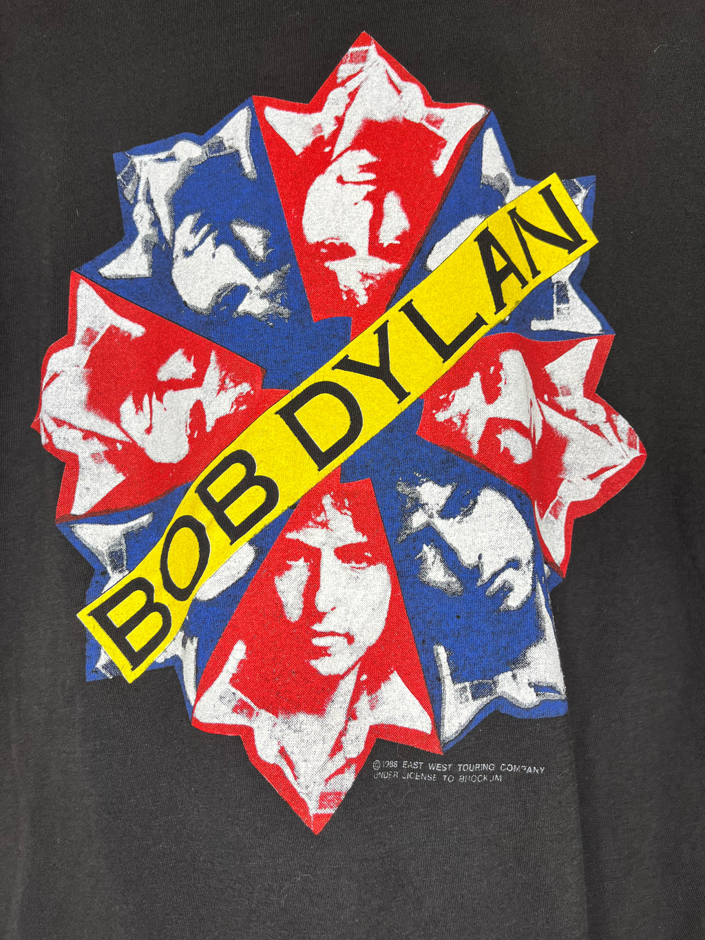 Vintage Bob Dylan 1988 Matchsticks Tour T-Shirt: Medium