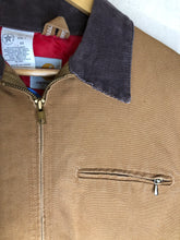 Load image into Gallery viewer, Vintage Carhartt Tan Detroit Canvas Zip Up Insulated Jacket: XL
