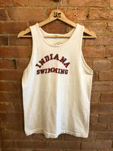 Load image into Gallery viewer, Vintage Indiana Swimming Champion White Tank Top: Small/Medium
