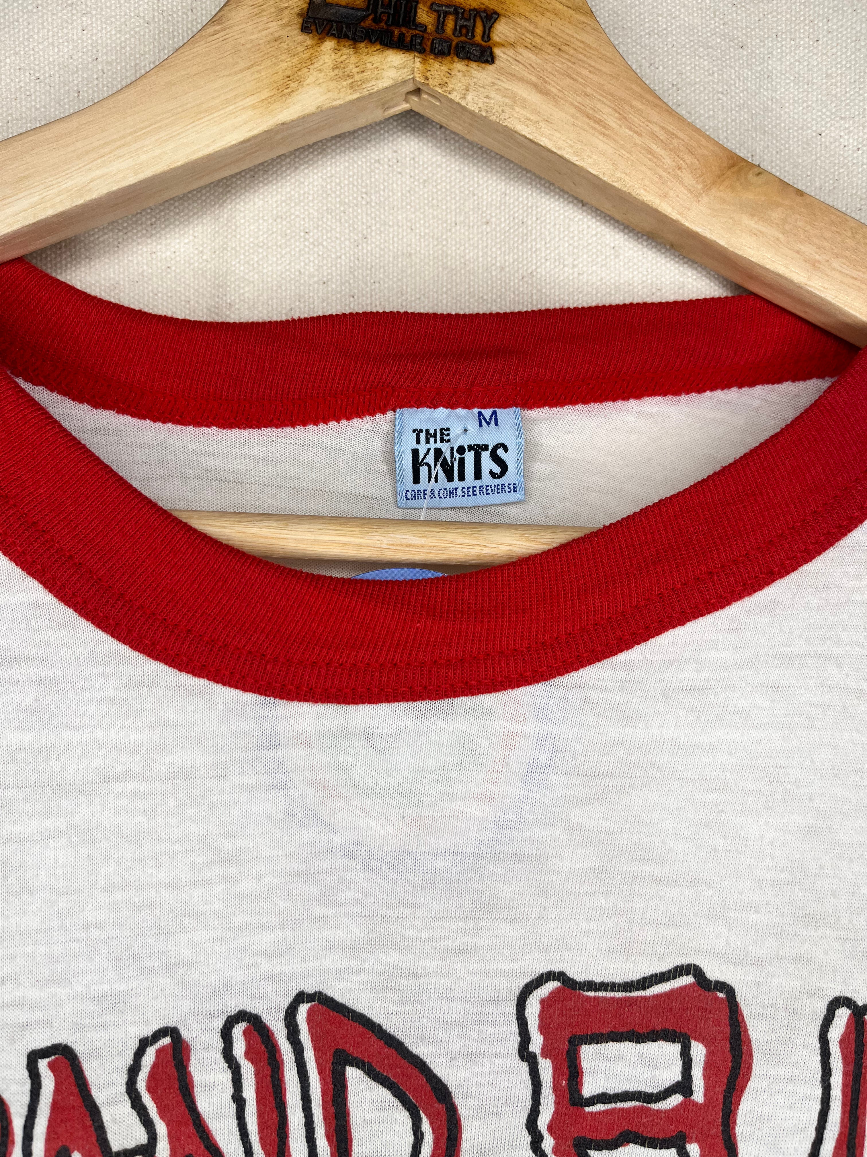 Vintage Grand Funk Railroad Lives 1982 Tour Raglan T-Shirt: Medium