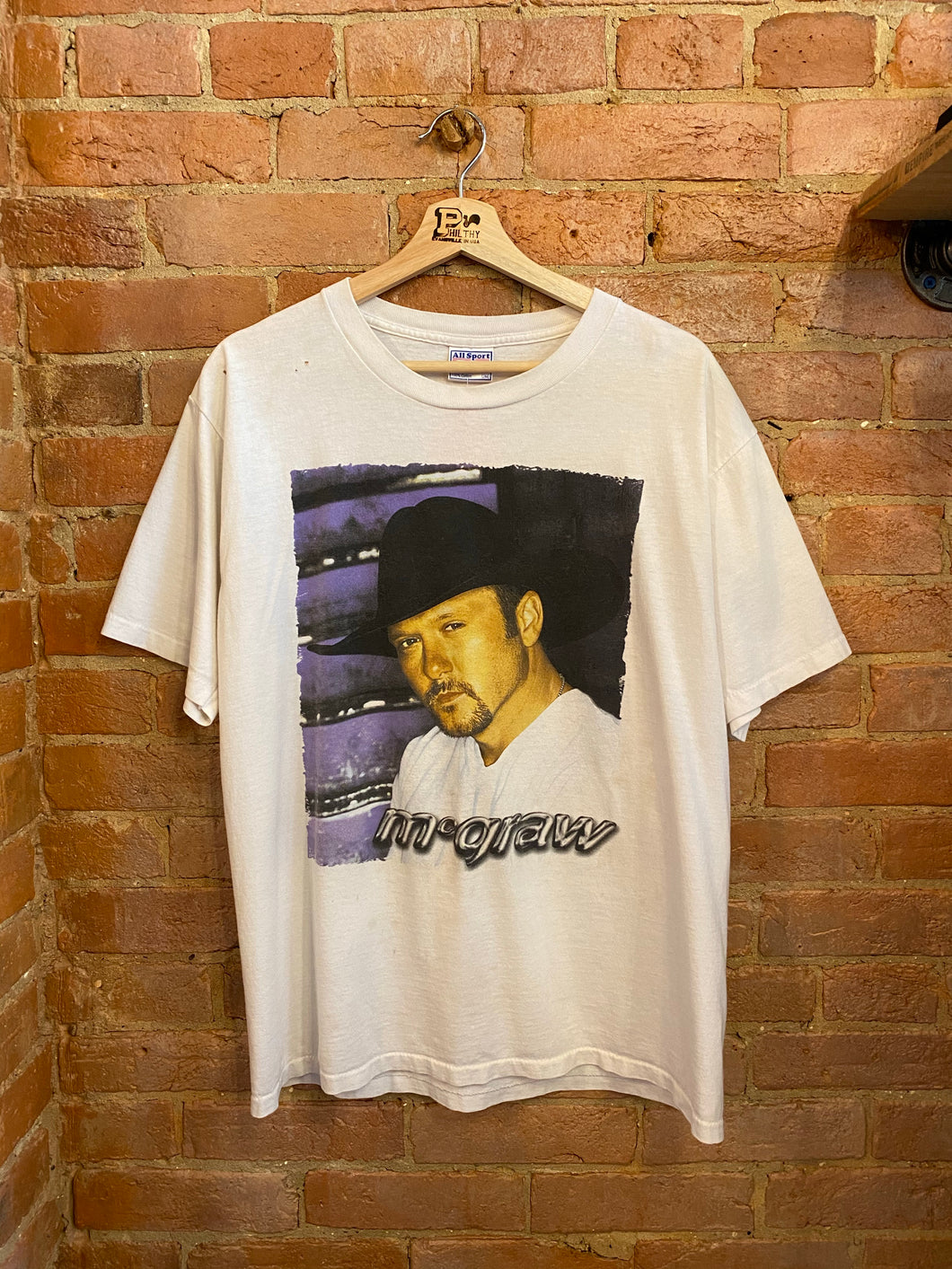 Vintage Tim McGraw Concert T-Shirt: L