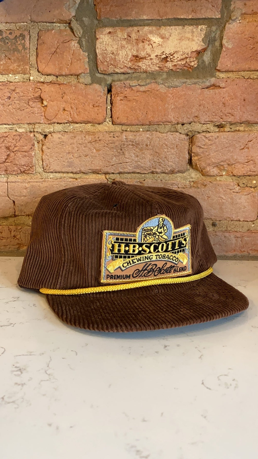 Vintage HB Scott’s Chewing Tobacco Snapback Hat