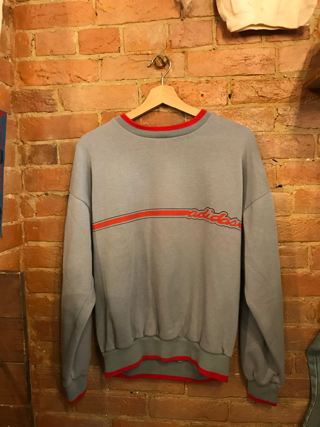 80s Adidas Crewneck: M