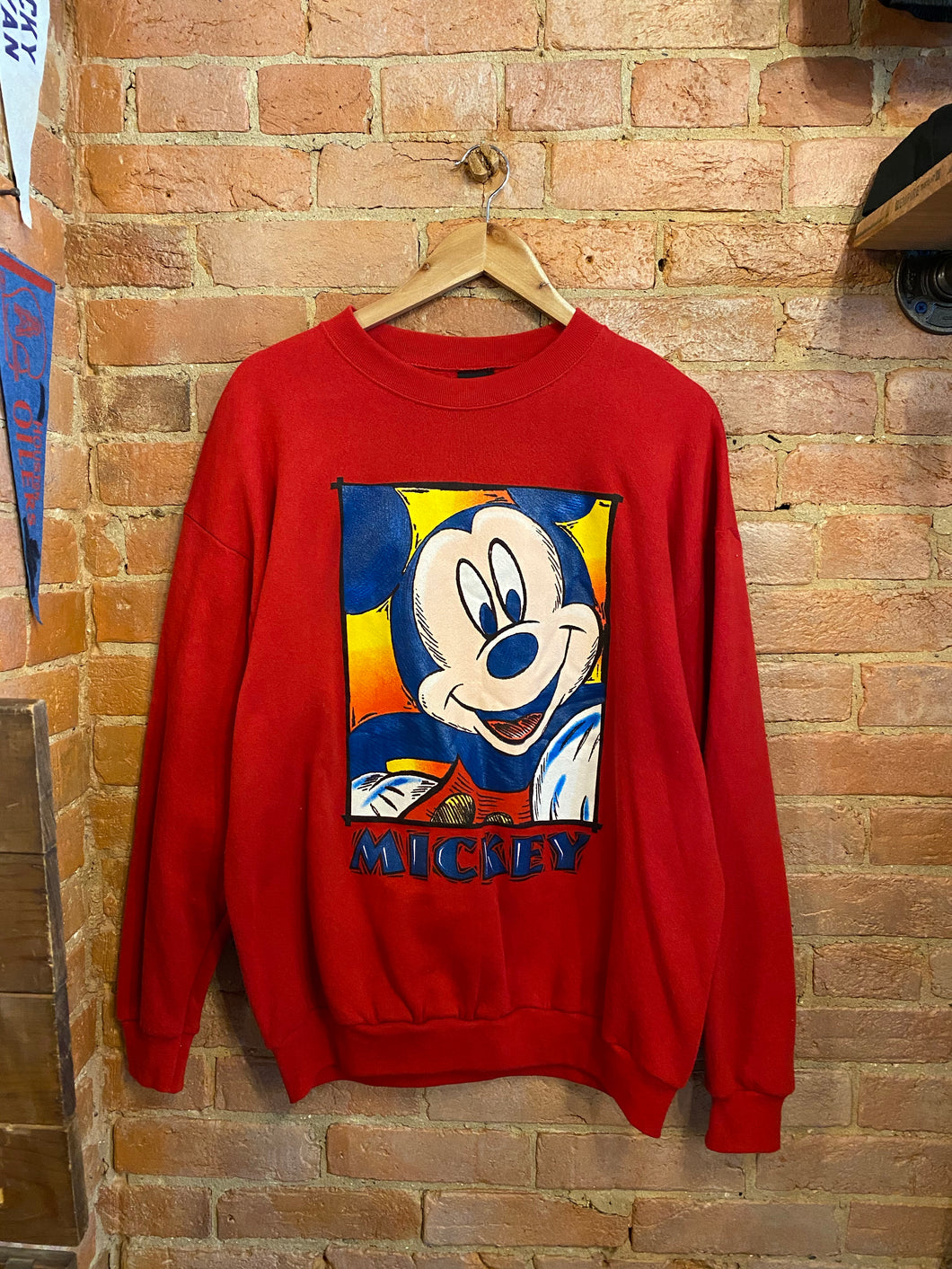 Vintage Mickey Unlimited Crewneck: L