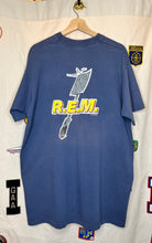Load image into Gallery viewer, Vintage R.E.M. BBQ Boy Blue Band T-Shirt: XL
