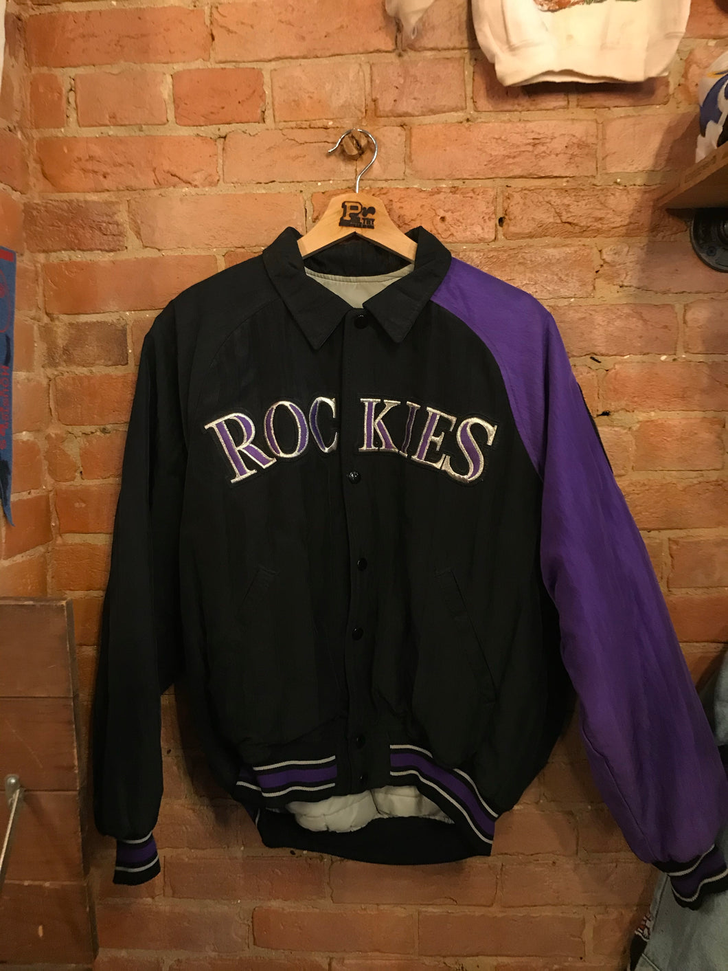 Starter Colorado Rockies Jacket: M