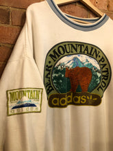 Load image into Gallery viewer, 80’s Adidas Bear Mountain Patrol Crewneck Sweatshirt: XXL
