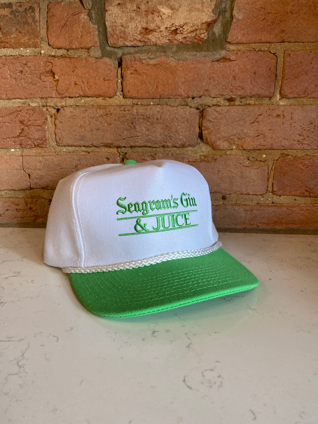 Seagram’s Gin & Juice snapback hat