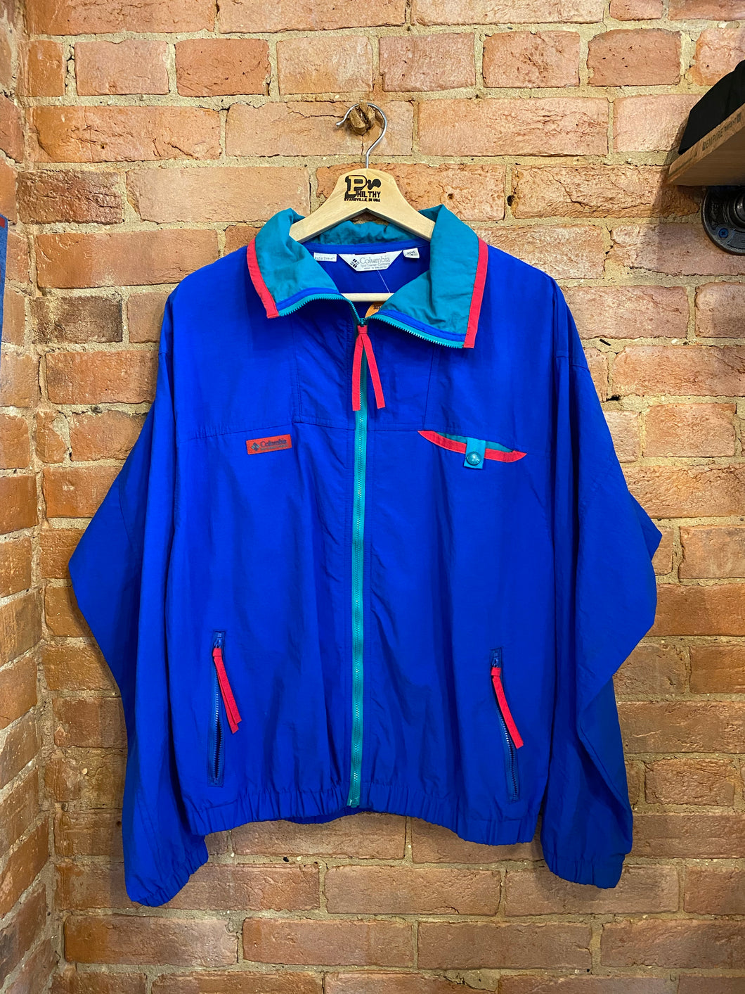 Vintage Colombia Zip-Up Jacket: S