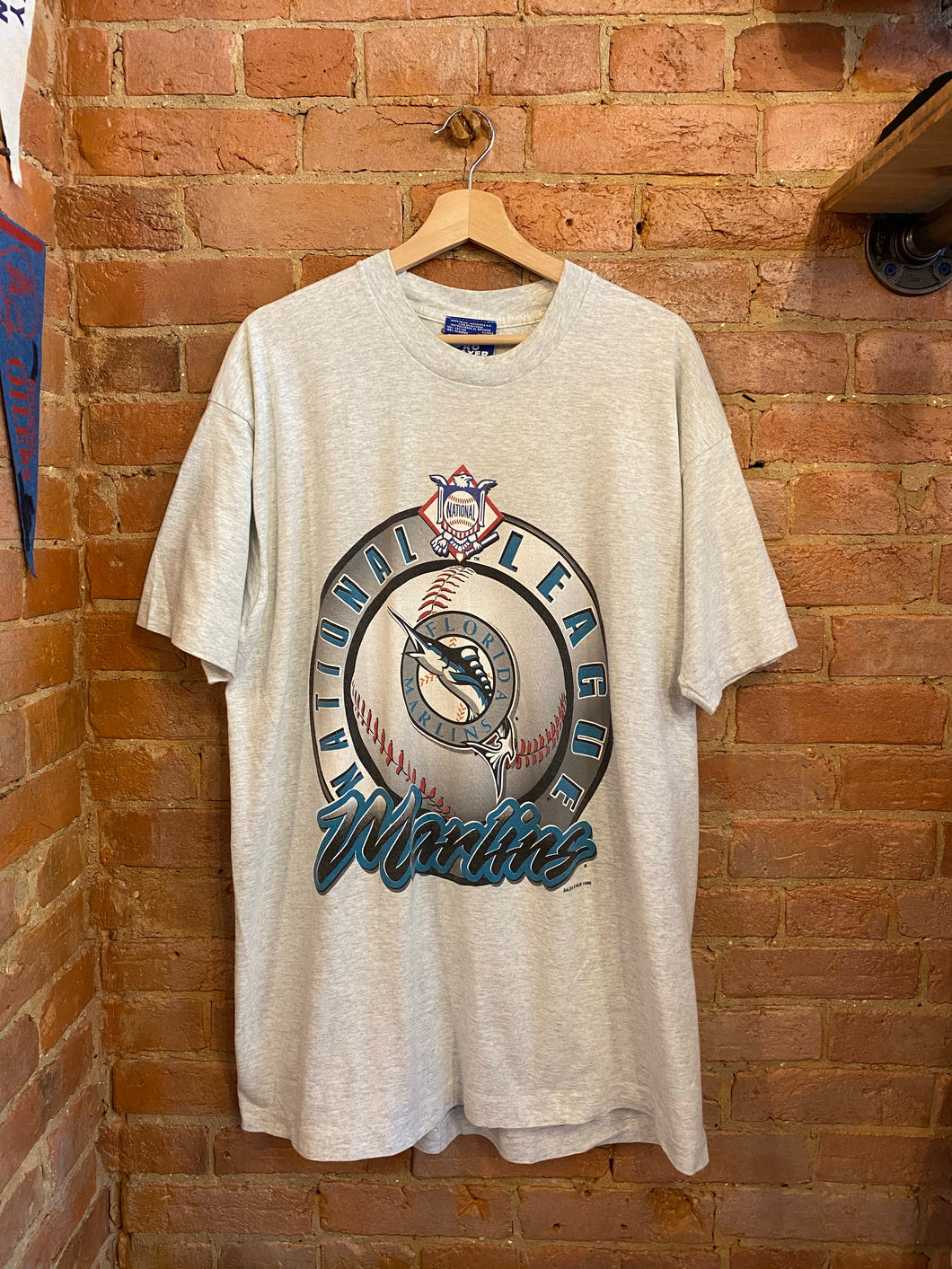 1996 National League Florida Marlins T-Shirt: XL