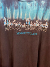 Load image into Gallery viewer, Tie Dye Harley Davidson Embroidered T-Shirt: XL
