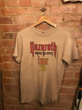 Vintage 1978 Nazareth “Expect No Mercy” Tour Tan T-shirt: Medium