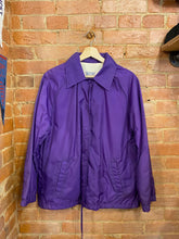 Load image into Gallery viewer, Vintage Blank Purple Rain Jacket: M/L
