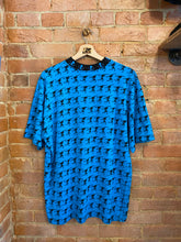 Load image into Gallery viewer, All Over Print Irie Blue Grenada Surf T-Shirt: L
