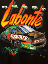 Load image into Gallery viewer, Bobby Labonte Nascar Interstate Batteries Black T-Shirt: Medium
