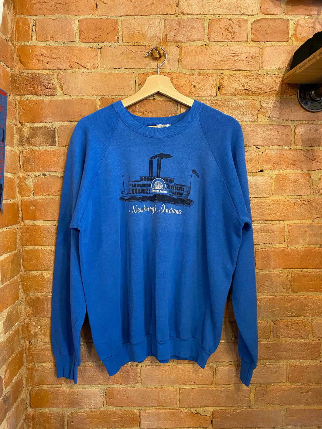 Vintage Newburgh, Indiana Crewneck: L/XL