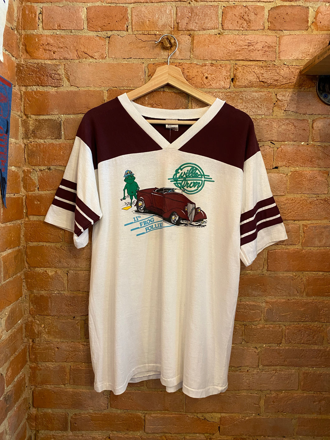 Vintage Evansville 11th Frog Follies T-Shirt: XL