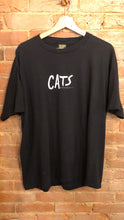 Load image into Gallery viewer, Vintage Cats Musical Black T-Shirt: XL
